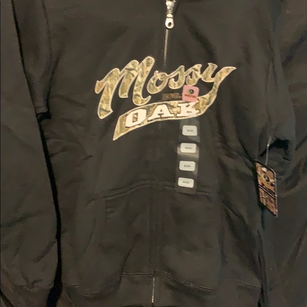 NWT Ladies Mossy Oak zip hoodie